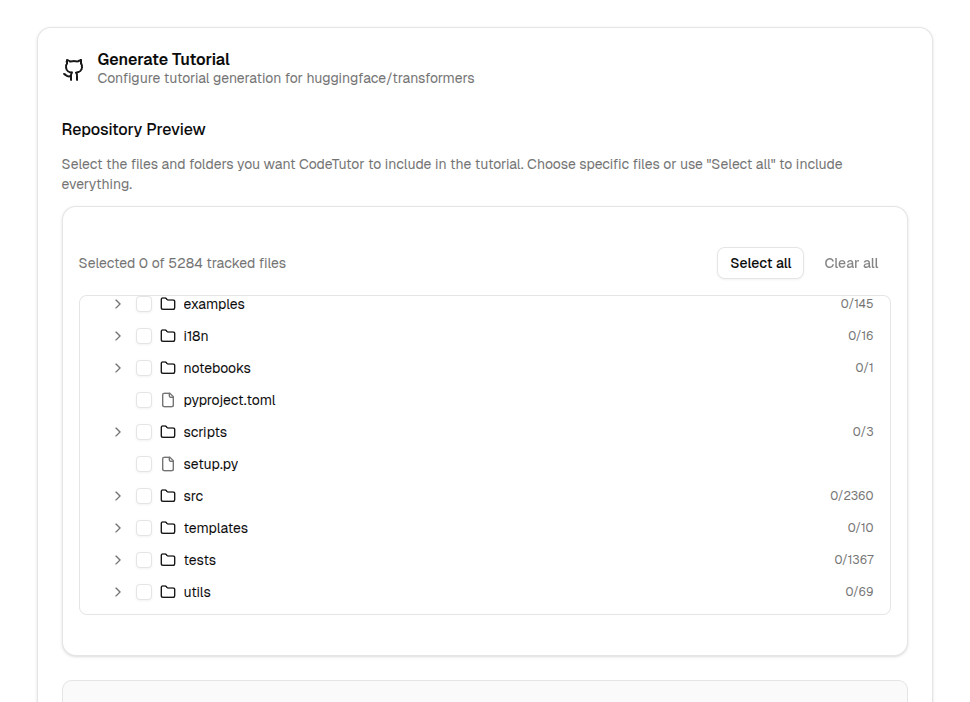 CodeTutor Interface