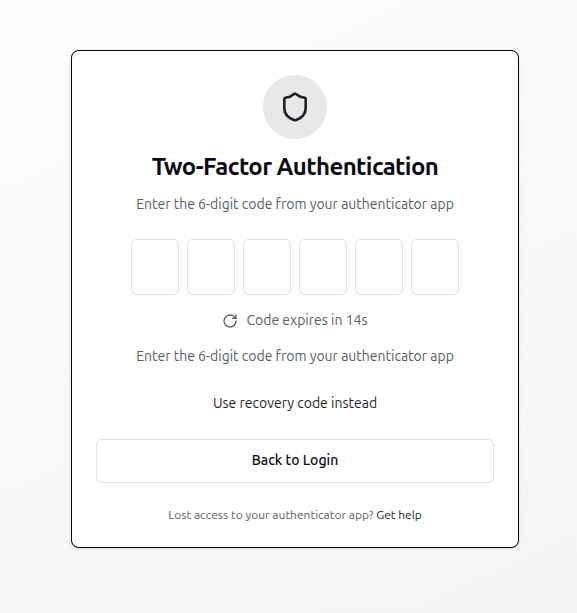 Two-Factor Authentication